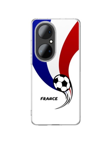 Coque Huawei P50 Pro Equipe France Ballon Football - Madotta