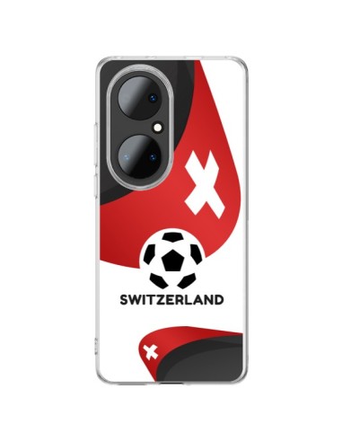 Cover Huawei P50 Pro Squadra Svizzera Football - Madotta