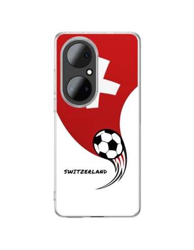 Cover Huawei P50 Pro Squadra Svizzera Football - Madotta