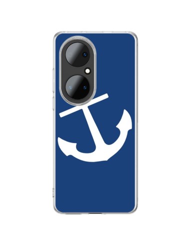 Huawei P50 Pro Case Ancora Marina Navy Blue - Mary Nesrala