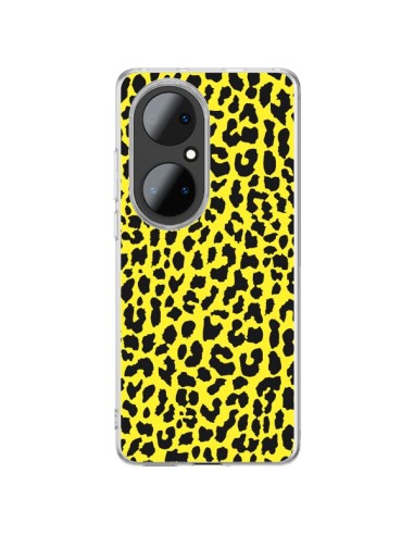 Coque Huawei P50 Pro Leopard Jaune - Mary Nesrala