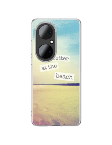 Coque Huawei P50 Pro Life is better at the beach Ete Summer Plage - Mary Nesrala