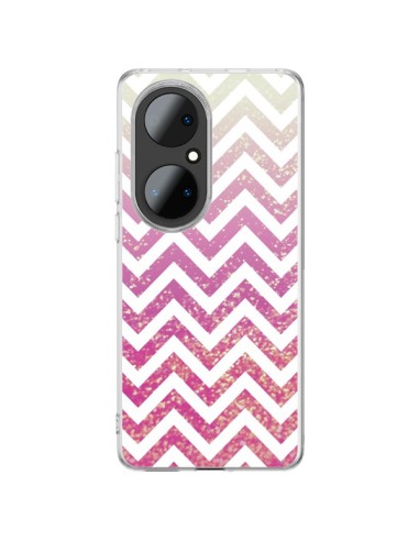 Coque Huawei P50 Pro Chevron Pixie Dust Triangle Azteque - Mary Nesrala