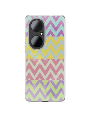 Coque Huawei P50 Pro Chevron Summer Triangle Azteque - Mary Nesrala