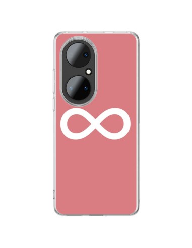 Huawei P50 Pro Case Infinity Infinito Forever Corallo - Mary Nesrala