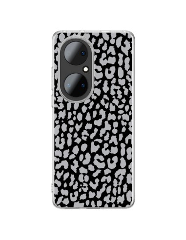 Huawei P50 Pro Case Leopard Grey - Mary Nesrala