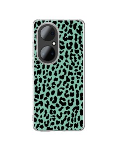 Coque Huawei P50 Pro Leopard Mint Vert Neon - Mary Nesrala