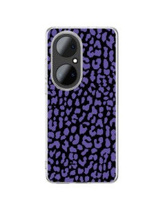 Coque Huawei P50 Pro Leopard Violet - Mary Nesrala