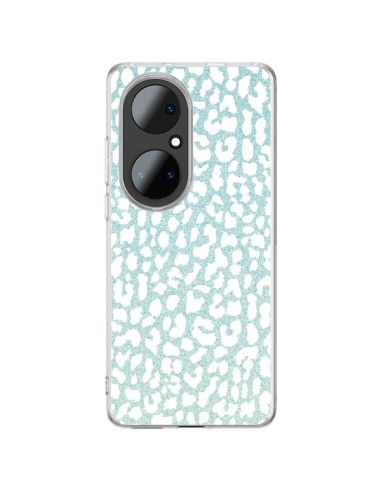 Coque Huawei P50 Pro Leopard Winter Mint - Mary Nesrala