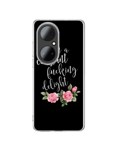Huawei P50 Pro Case Fucking Delight Flowers - Maryline Cazenave