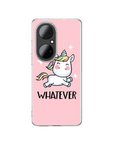 Coque Huawei P50 Pro Licorne Whatever - Maryline Cazenave