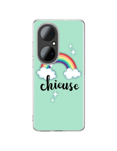 Coque Huawei P50 Pro Chieuse Arc en Ciel - Maryline Cazenave