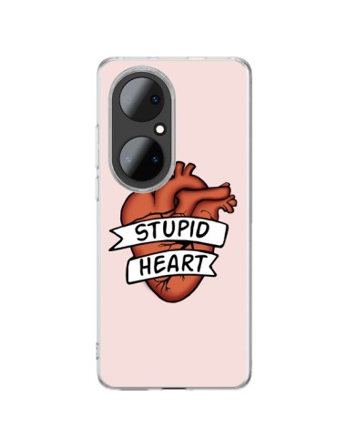 Coque Huawei P50 Pro Stupid Heart Coeur - Maryline Cazenave