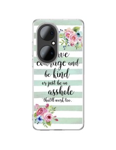 Cover Huawei P50 Pro Courage, Kind, Asshole - Maryline Cazenave