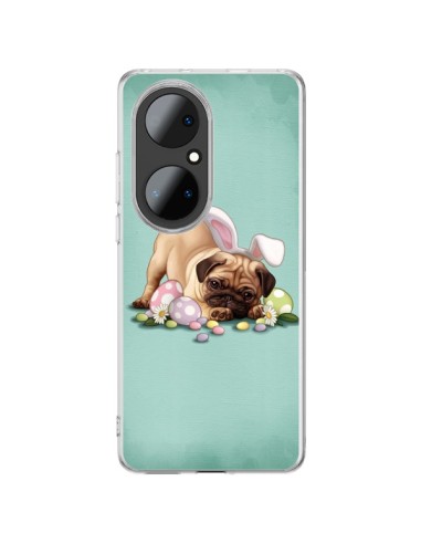 Cover Huawei P50 Pro Cane Coniglio Pasquale  - Maryline Cazenave