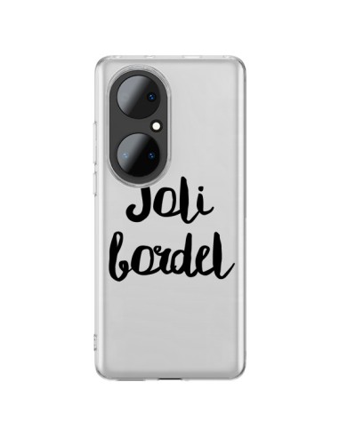 Coque Huawei P50 Pro Joli Bordel Transparente - Maryline Cazenave