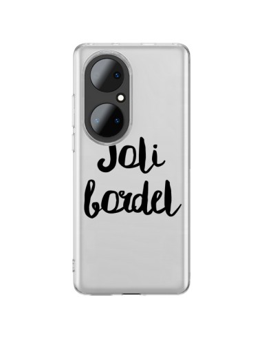 Huawei P50 Pro Case Joli Bordel Clear - Maryline Cazenave