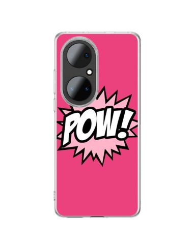 Coque Huawei P50 Pro Pow Bulles BD Comics - Maryline Cazenave