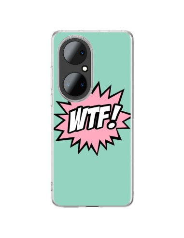 Coque Huawei P50 Pro WTF Bulles BD Comics - Maryline Cazenave