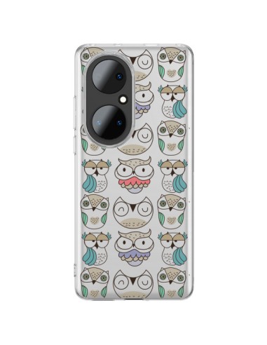 Huawei P50 Pro Case Owls Clear - Maria Jose Da Luz