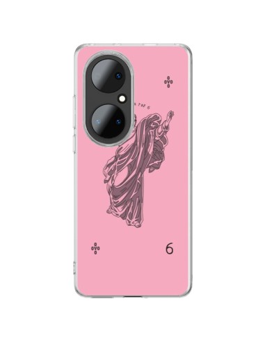 Coque Huawei P50 Pro God Pink Drake Chanteur Jeu Cartes - Mikadololo