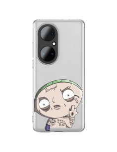 Cover Huawei P50 Pro Stewie Joker Suicide Squad Trasparente - Mikadololo