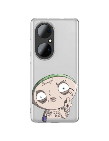 Coque Huawei P50 Pro Stewie Joker Suicide Squad Transparente - Mikadololo