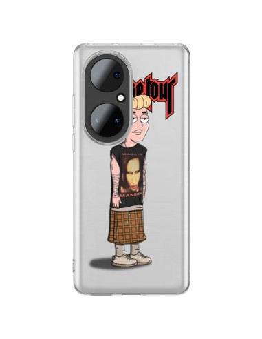 Coque Huawei P50 Pro Bieber Marilyn Manson Fan Transparente - Mikadololo