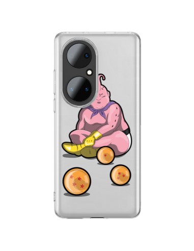 Cover Huawei P50 Pro Buu Dragon Ball Z Trasparente - Mikadololo