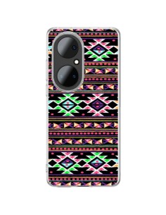 Huawei P50 Pro Case Black Aylen Aztec - Monica Martinez