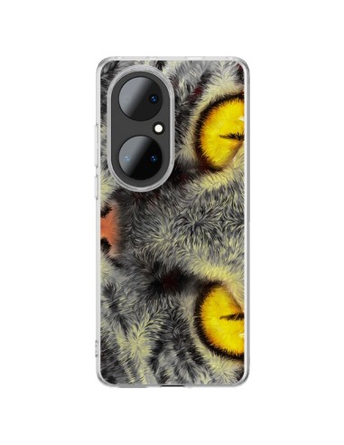 Coque Huawei P50 Pro Chat Gato Loco - Maximilian San