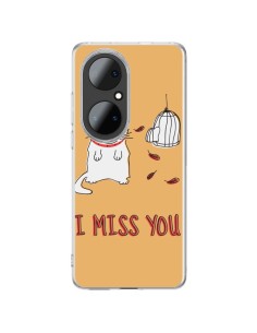 Cover Huawei P50 Pro Gatto I Miss You - Maximilian San