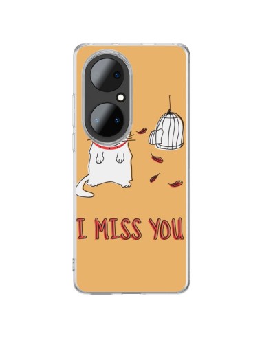 Coque Huawei P50 Pro Chat I Miss You - Maximilian San