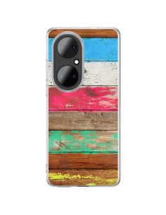 Coque Huawei P50 Pro Eco Fashion Bois - Maximilian San