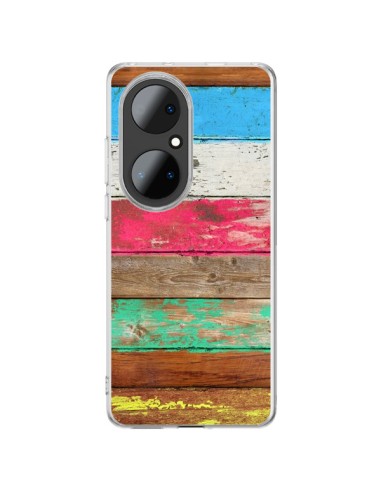 Huawei P50 Pro Case Eco Fashion Wood - Maximilian San