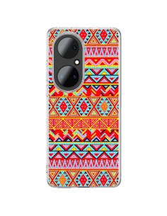 Huawei P50 Pro Case India Style Pattern Wood Aztec - Maximilian San