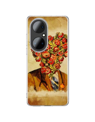 Coque Huawei P50 Pro Docteur Love Fleurs - Maximilian San