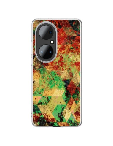 Coque Huawei P50 Pro Azteque Geometric Triangle - Maximilian San