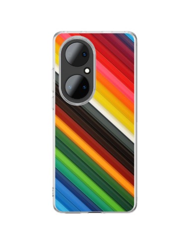 Coque Huawei P50 Pro Arc en Ciel Rainbow - Maximilian San