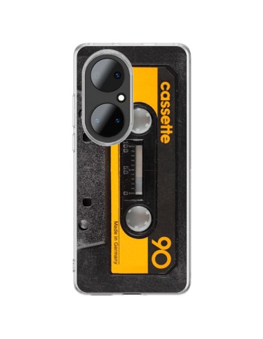 Huawei P50 Pro Case Yellow Cassette K7 - Maximilian San