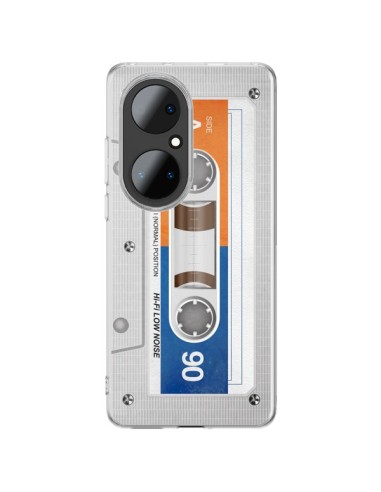 Huawei P50 Pro Case White Cassette K7 - Maximilian San