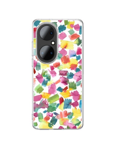 Huawei P50 Pro Case Abstract Primavera Colorful - Ninola Design