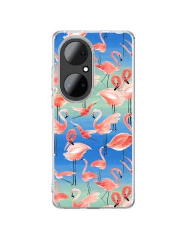 Coque Huawei P50 Pro Flamingo Pink - Ninola Design