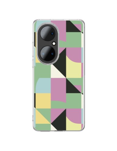 Cover Huawei P50 Pro Ink Fiori Giallo - Ninola Design