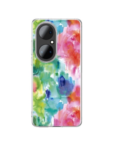 Cover Huawei P50 Pro Organic Bold Shapes - Ninola Design