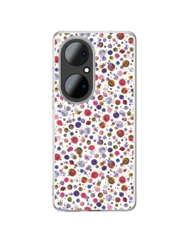 Cover Huawei P50 Pro Peonie Pink - Ninola Design