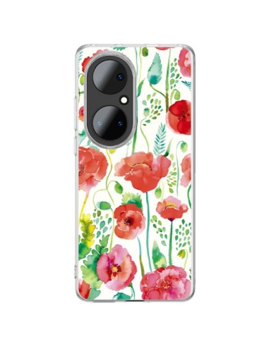 Cover Huawei P50 Pro Pianeti Costellazioni Rosa- Ninola Design