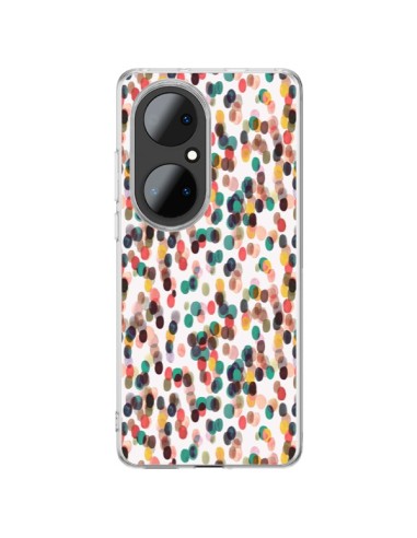 Coque Huawei P50 Pro Rainbow Lace Neon - Ninola Design