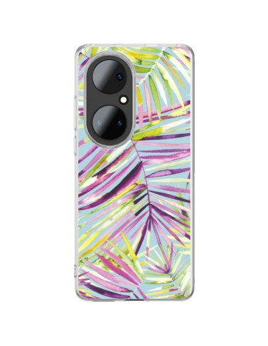 Huawei P50 Pro Case Flowers Tropicali Multicolor - Ninola Design