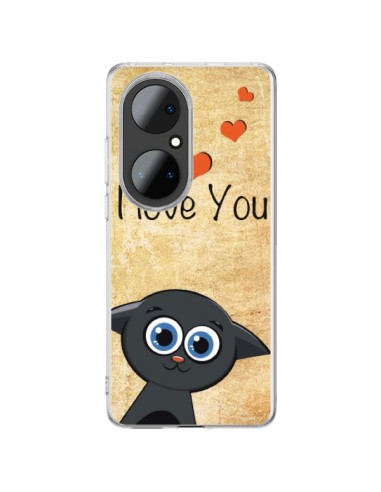 Coque Huawei P50 Pro Cute Cat - Nico